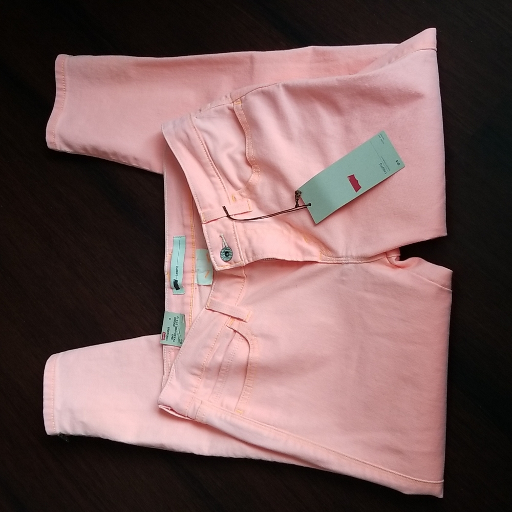 Levi legging neon orange capri